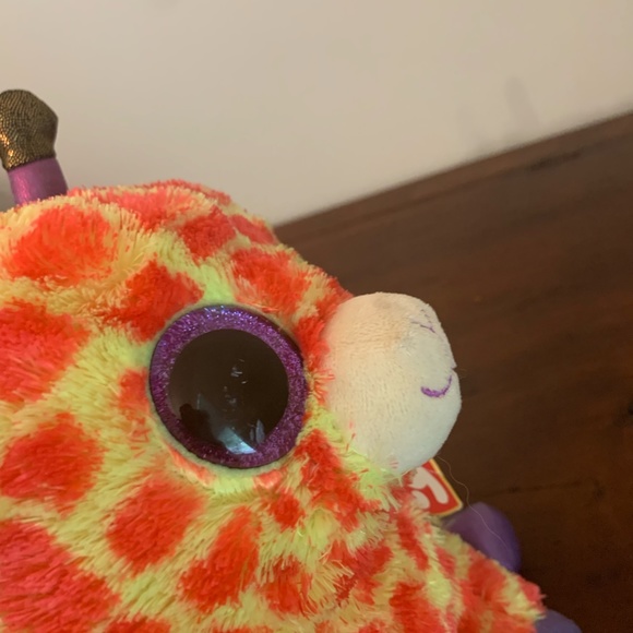 Ty Beanie Boos DARCI the Giraffe Tags 10" Retired Collectable JUSTICE RARE - Picture 7 of 9